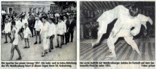 Ju-Jutsuka schon 1956 beim Gemeinde-Umzug